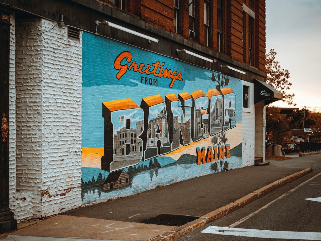 Bangor Maine Street Art Bangor Maine Street Art